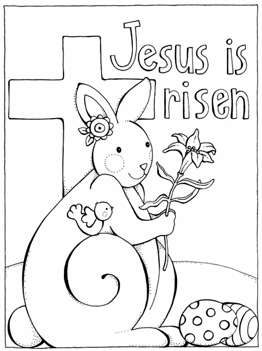 Free Printable Religious Easter Coloring Sheets
