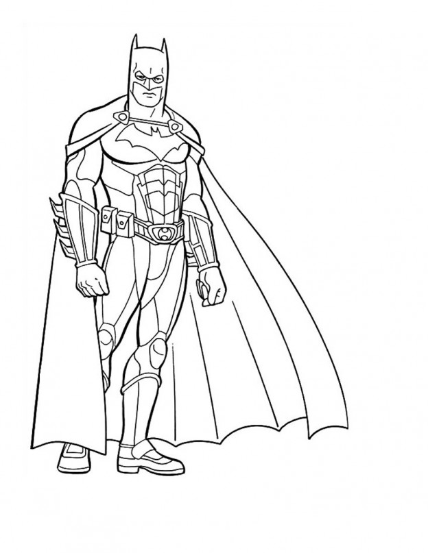 Free Printable Batman Coloring Pages For Kids