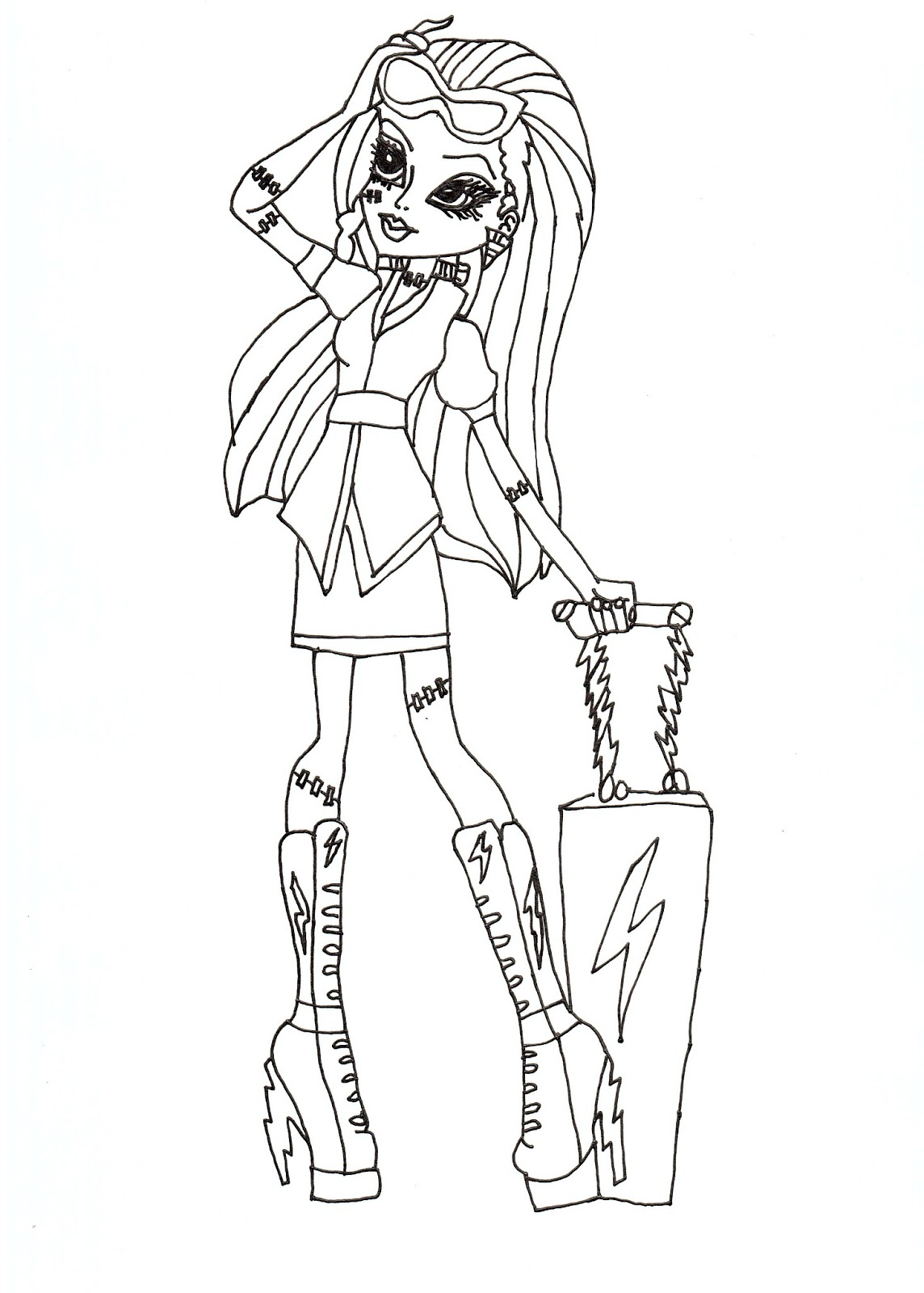 monster-high-robecca-steam-coloring-pages