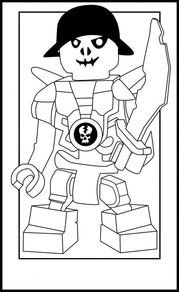 Free Printable Ninjago Coloring Pages For Kids