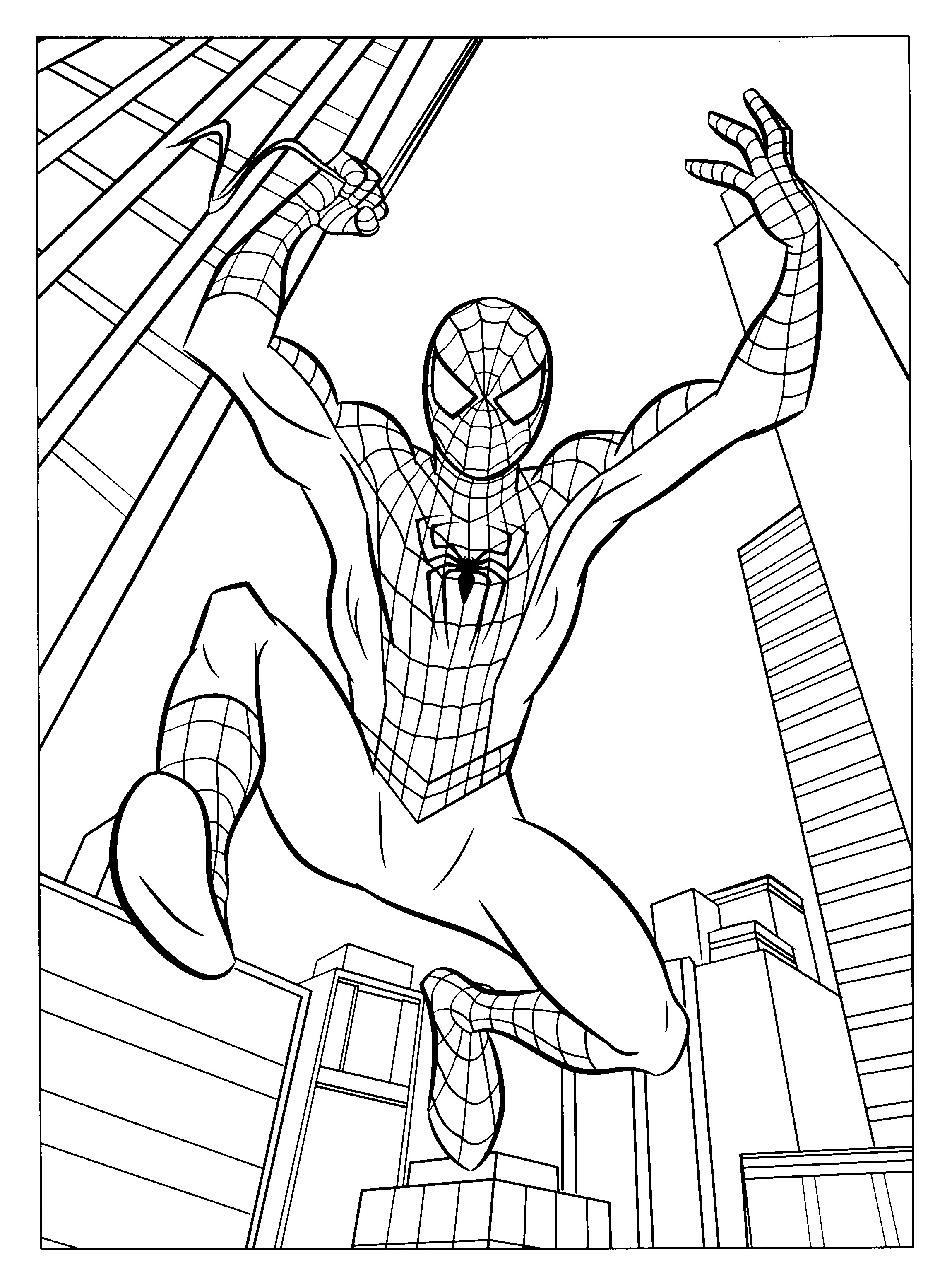 the amazing spider man logo coloring