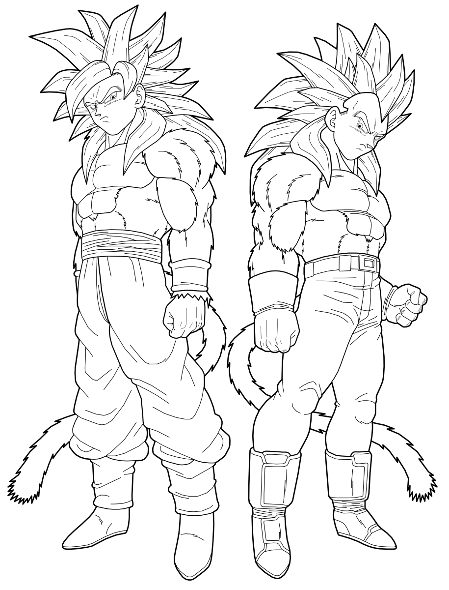 cute dragon ball coloring pages