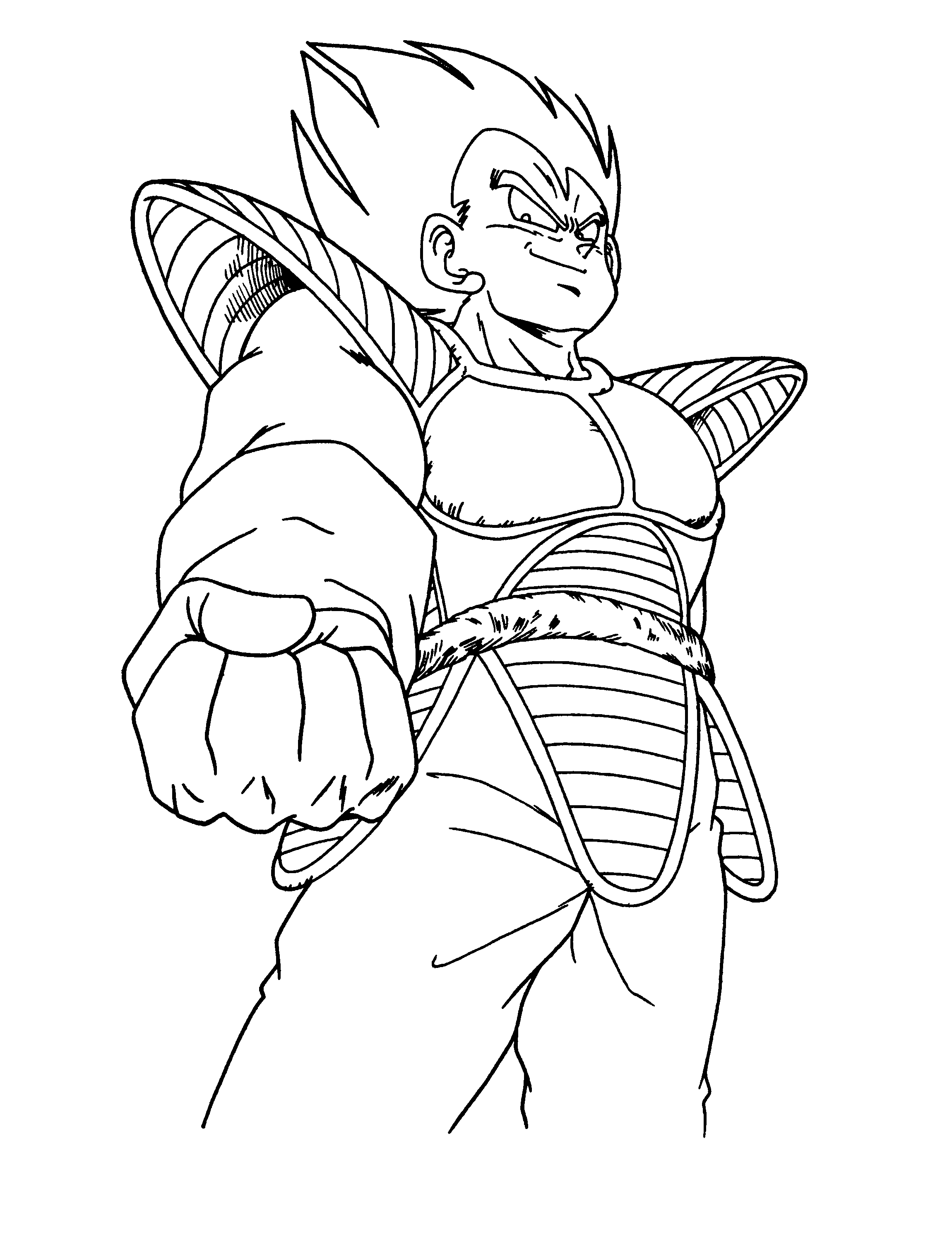 Printable Dragon Ball Z Coloring Pages