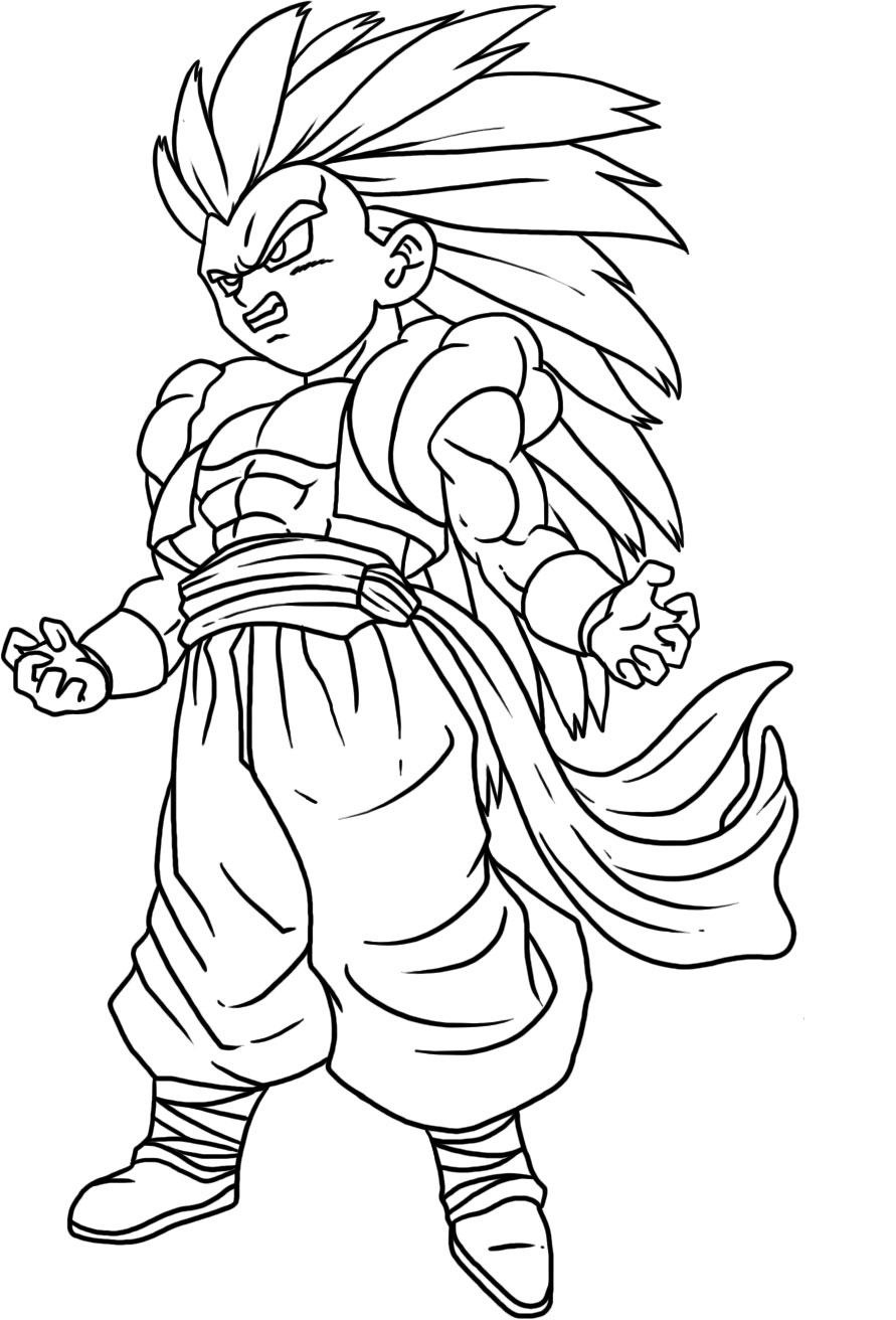 draw dragon ball super saiyan characters how z to Dragon For Coloring Ball Pages Free Printable Z Kids