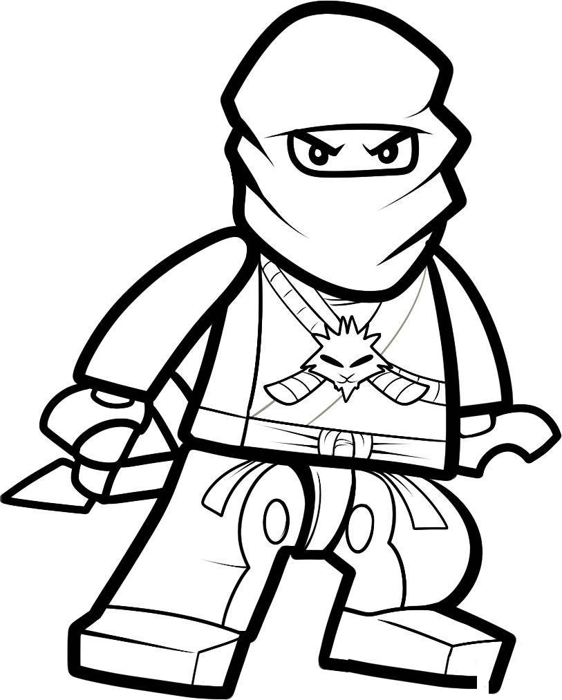  Ninjago Coloring Pages For Kids 9