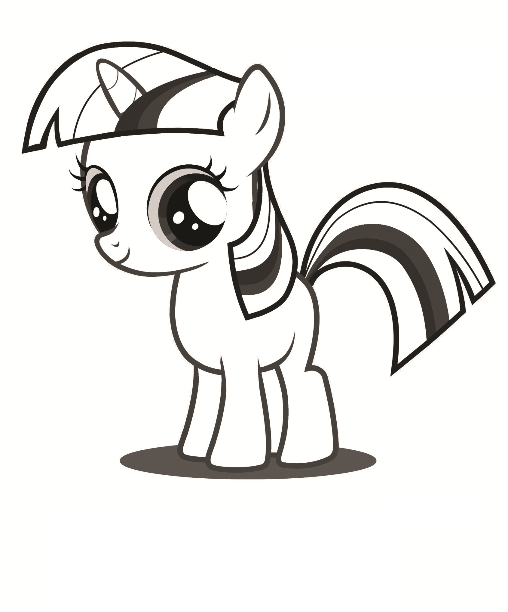 coloring pages for girls my little pony