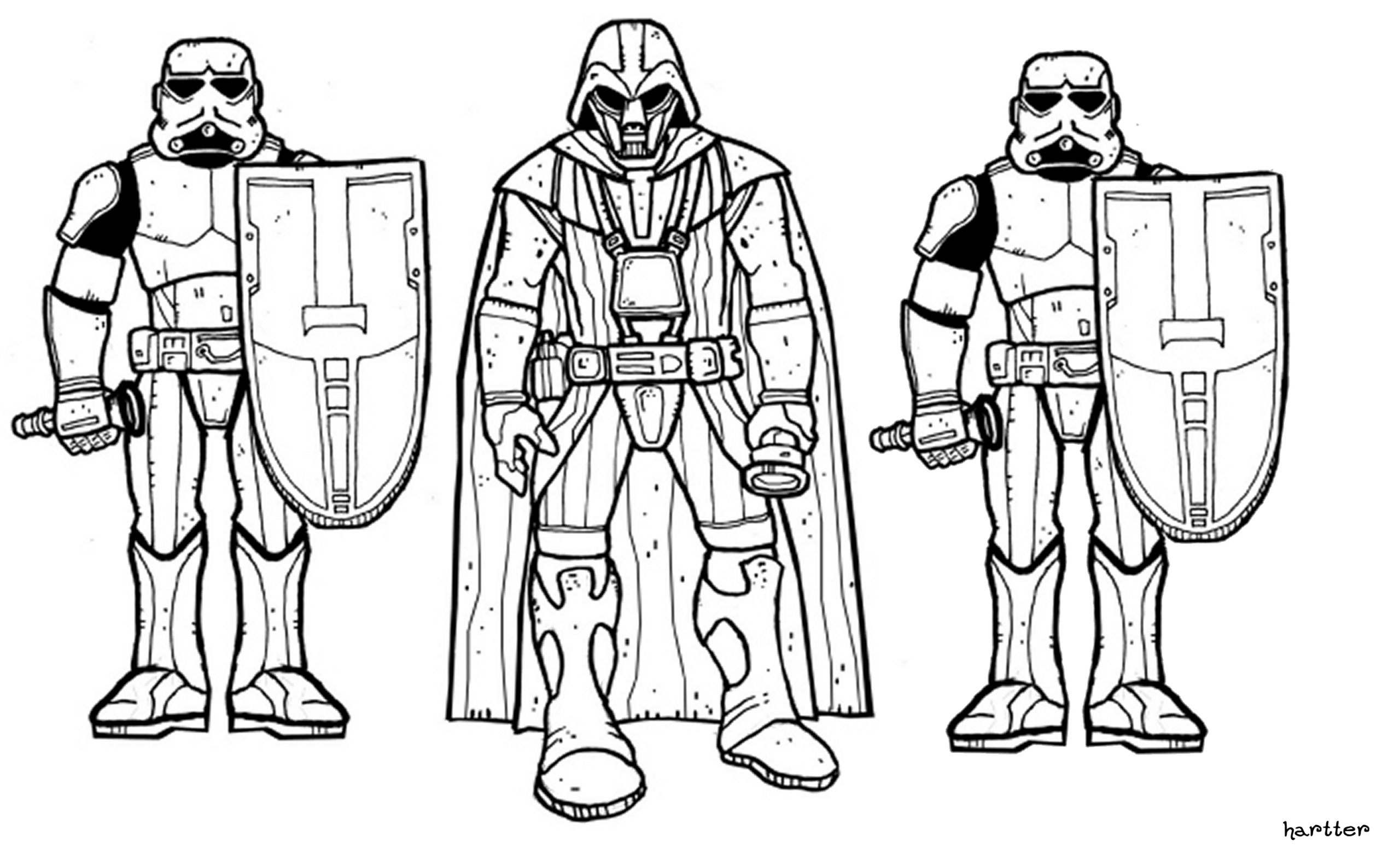 Star Wars Coloring Pages Free Printable Star Wars Coloring Pages