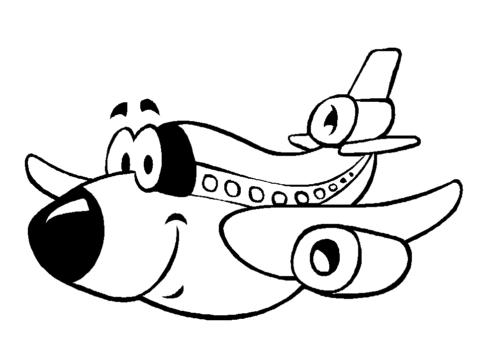 trucks and airplanes coloring pages