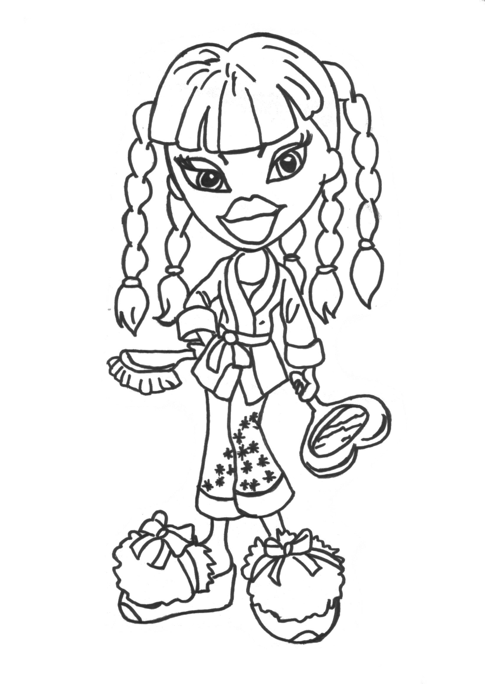 Buy Bratz Coloring Book: GREAT Gift with 50+ coloring pages in
