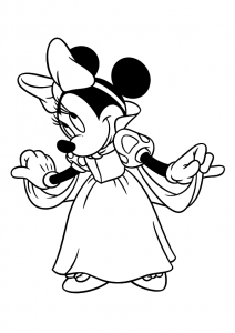 Free Printable Minnie Mouse Coloring Pages For Kids