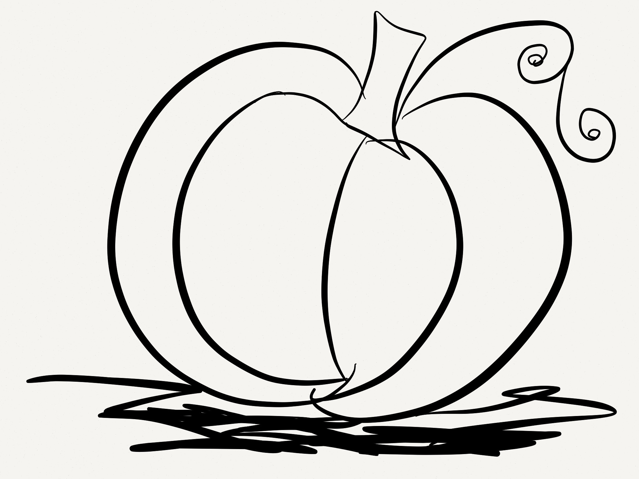 Free Coloring Pumpkin Pictures 10