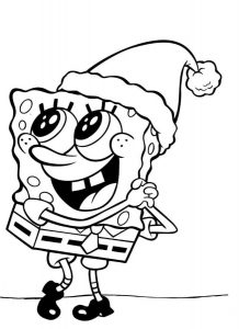 free printable spongebob squarepants coloring pages for kids