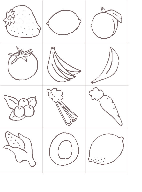 Download Vegetables Coloring Pages For Kids Printable Drawing With Crayons