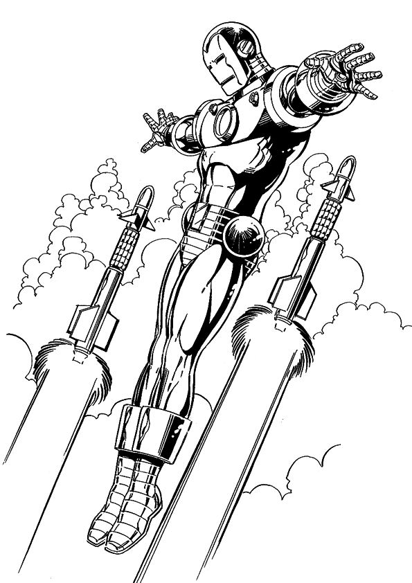 iron man 3 mark 42 coloring pages