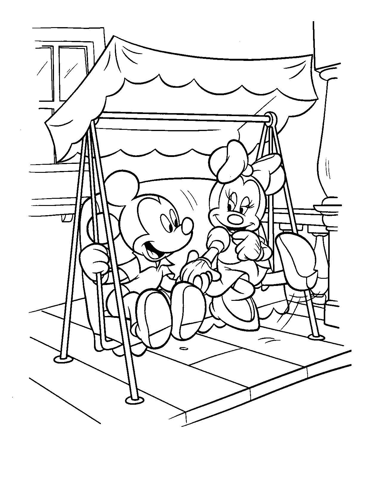 Download Free Printable Minnie Mouse Coloring Pages For Kids