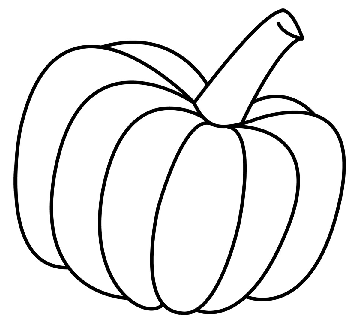 fall pumpkins coloring pages to print