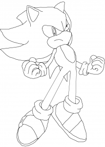 free printable sonic the hedgehog coloring pages for kids