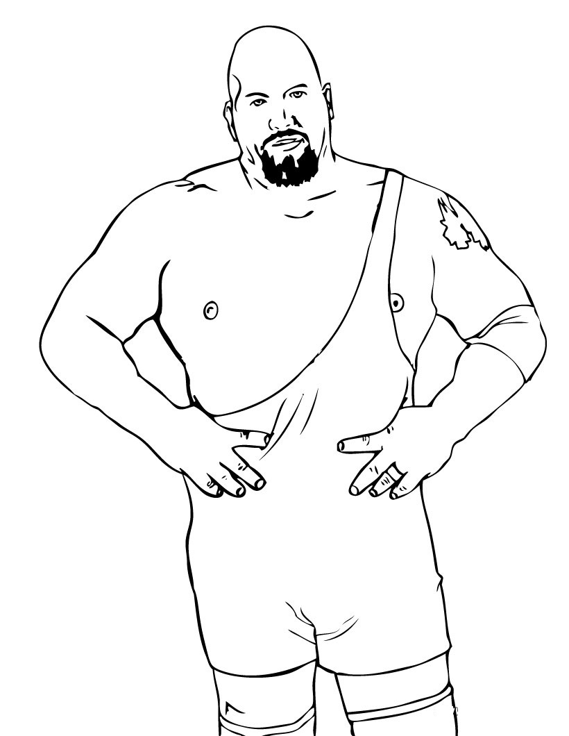 Download Free Printable Wwe Coloring Pages For Kids