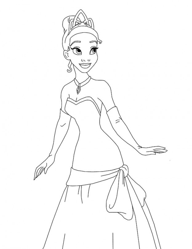 Free Printable Disney Princess Coloring Pages For Kids