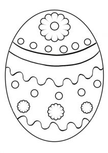 Free Printable Easter Egg Coloring Pages For Kids