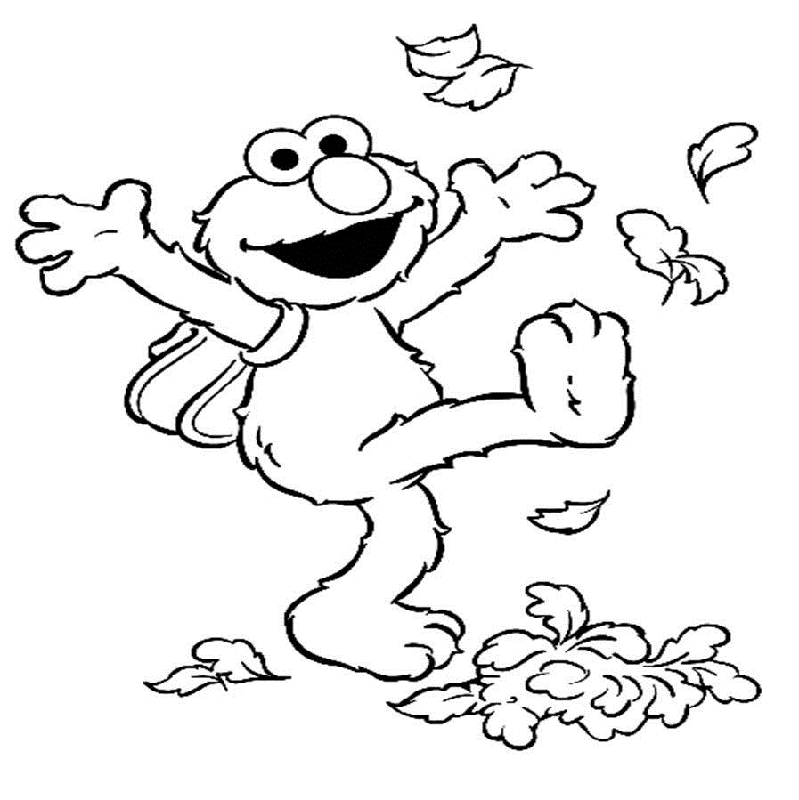  Elmo Coloring Pages For Kids 4
