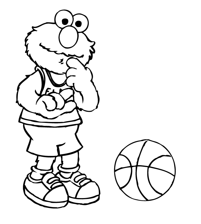 Download Free Printable Elmo Coloring Pages For Kids