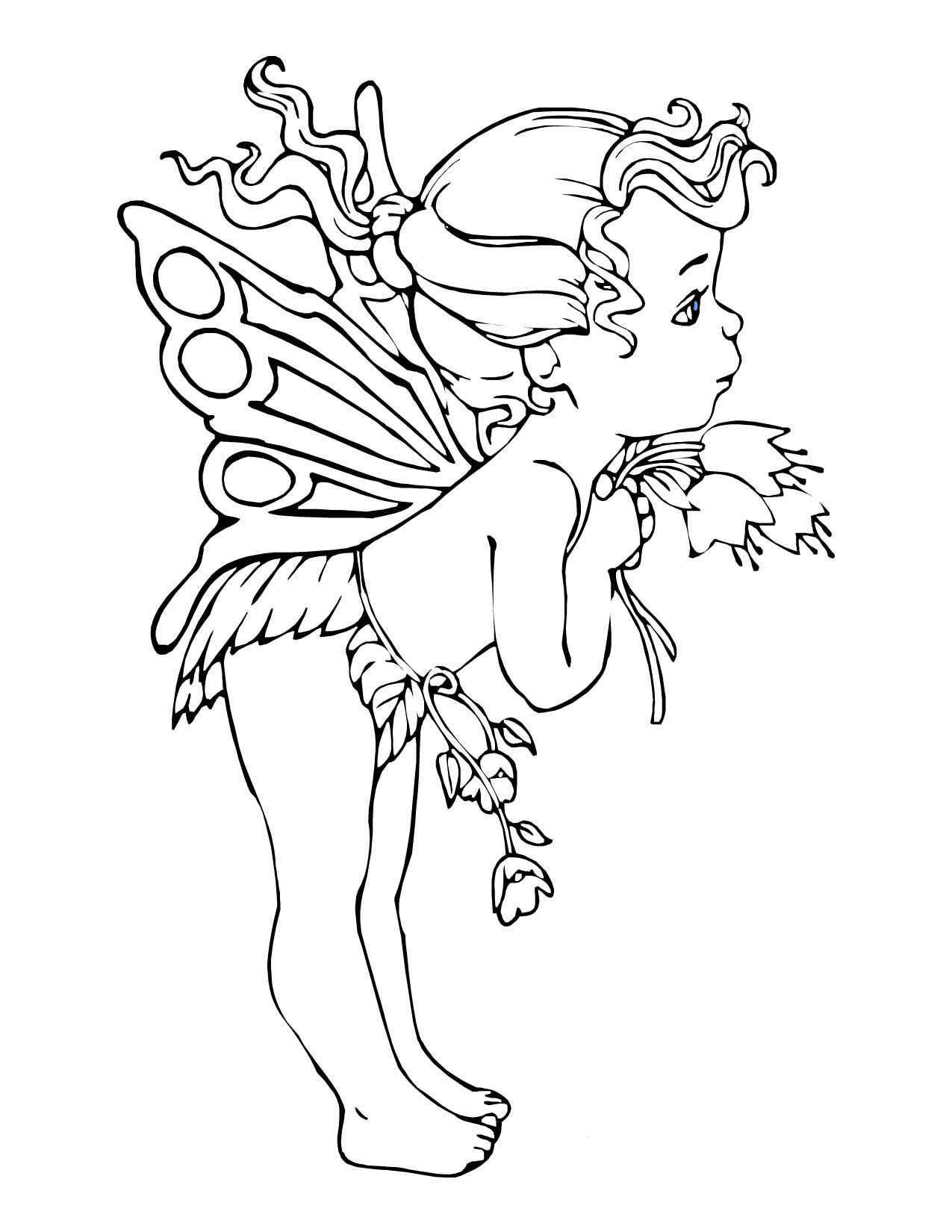 cute baby fairies drawings