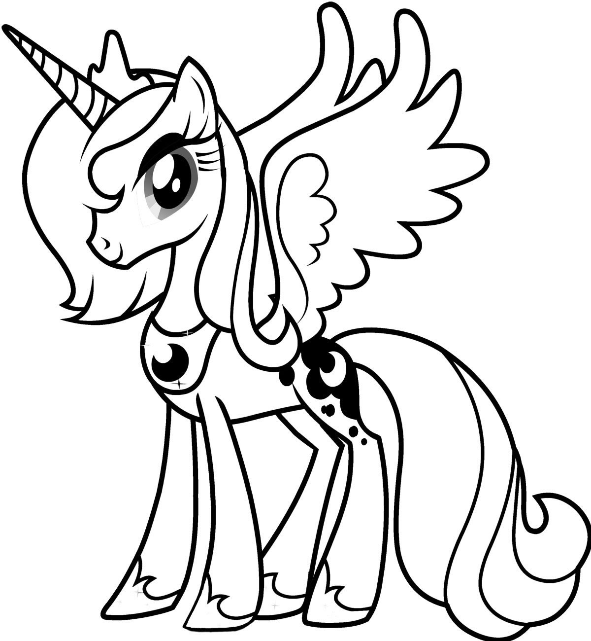 99 Top Free Printable Coloring Page My Little Pony Pictures