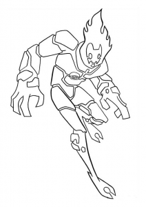 Free Printable Ben 10 Coloring Pages For Kids