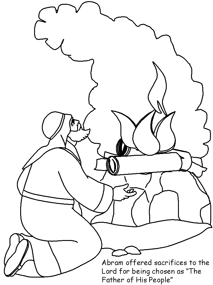 Bible Coloring Pages For Kids 9