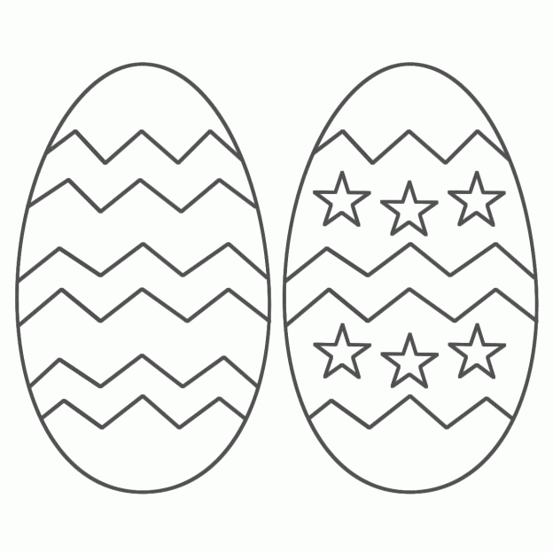 Free Printable Easter Egg Coloring Pages For Kids