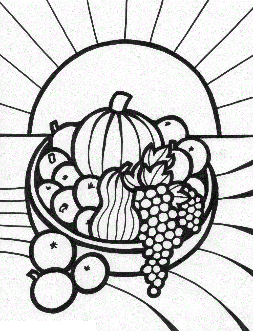 Free Printable Fruit Coloring Pages For Kids Aria Art