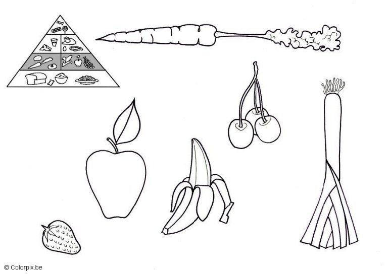 Free Printable Fruit Coloring Pages For Kids