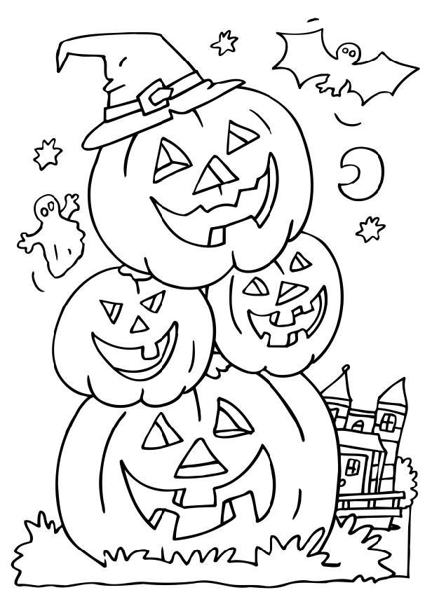 Free Halloween Printable Coloring Pages 5