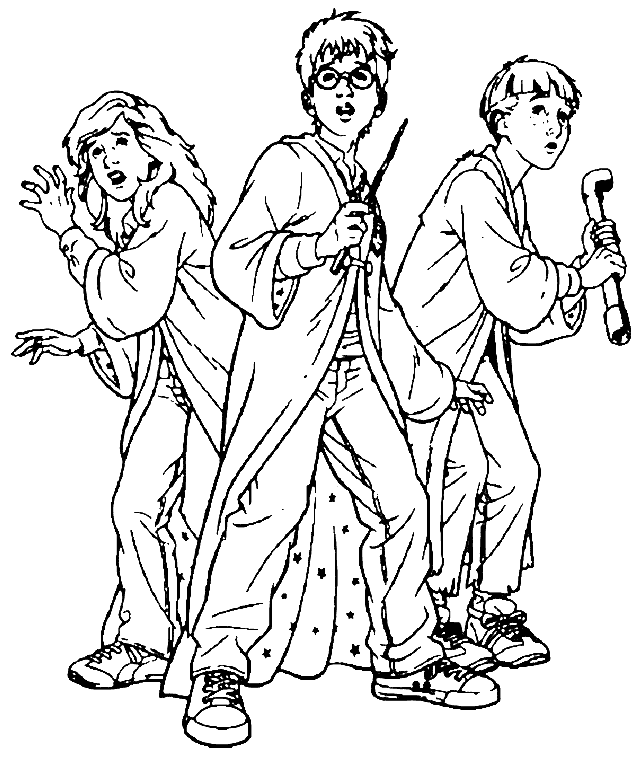 Free Printable Harry Potter Coloring Pages For Kids