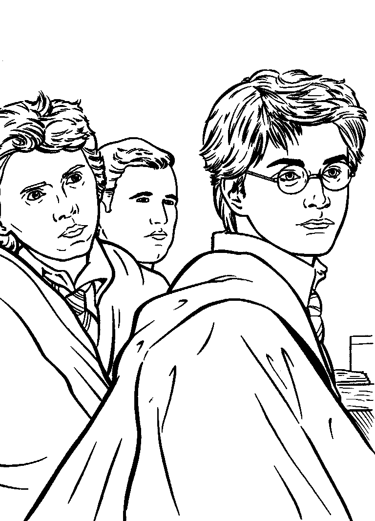 Free Printable Harry Potter Coloring Pages For Kids