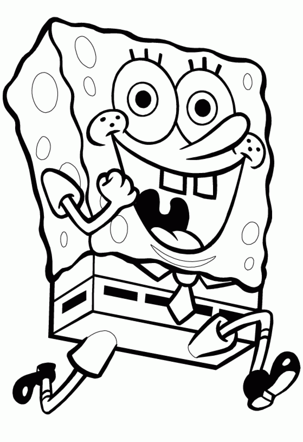 Download Free Printable Spongebob Squarepants Coloring Pages For Kids