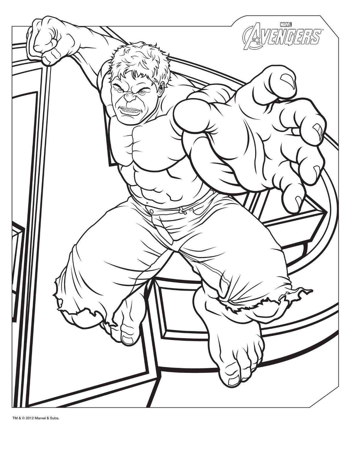 Ultimate Marvel Coloring Page for Kids - Free Hulk Printable Coloring Pages  Online for Kids - ColoringPages101.com | Coloring Pages for Kids