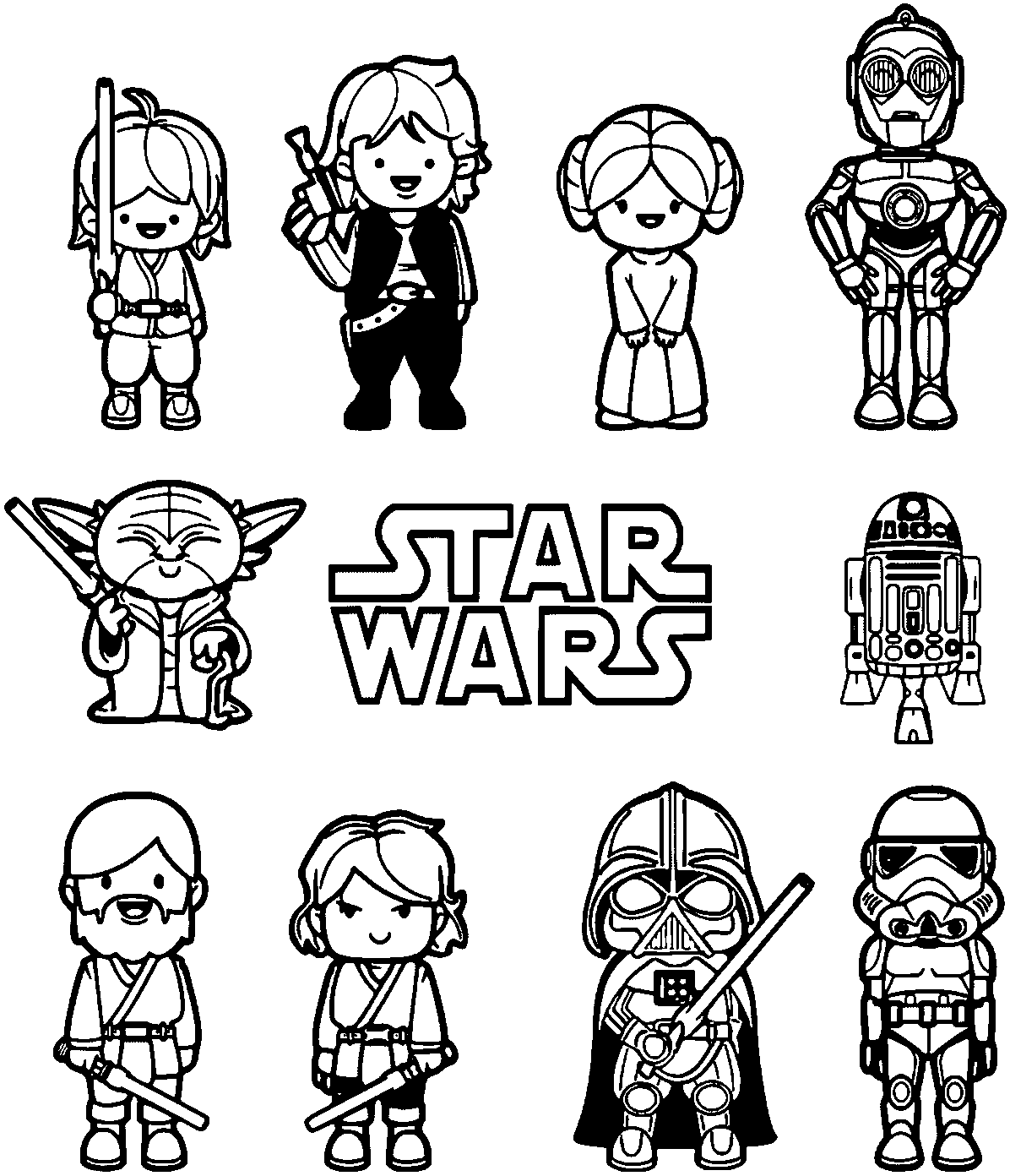 star wars free coloring pages birthday