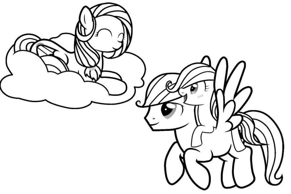 My Little Pony Coloring Pages-20 Page Coloring Book (Instant Download) 