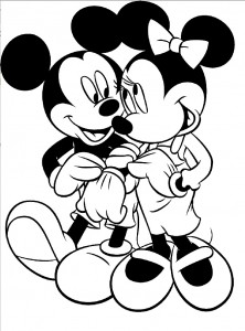 free printable minnie mouse coloring pages for kids