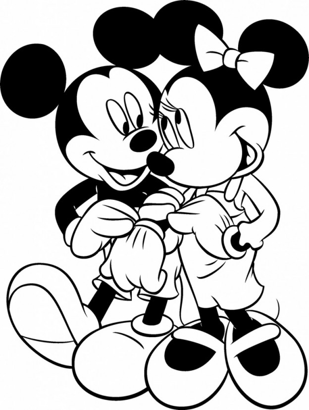 Free Printable Mickey Mouse Coloring Pages For Kids