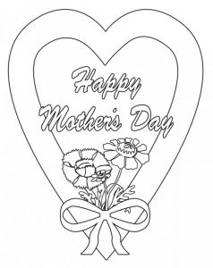 Free Printable Mothers Day Coloring Pages For Kids