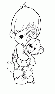 Free Printable Precious Moments Coloring Pages For Kids