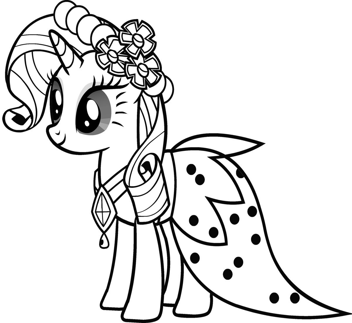 870 Kid Coloring Pages My Little Pony Download Free Images