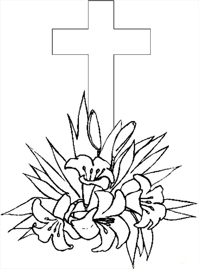 Free Printable Cross Coloring Pages For Kids