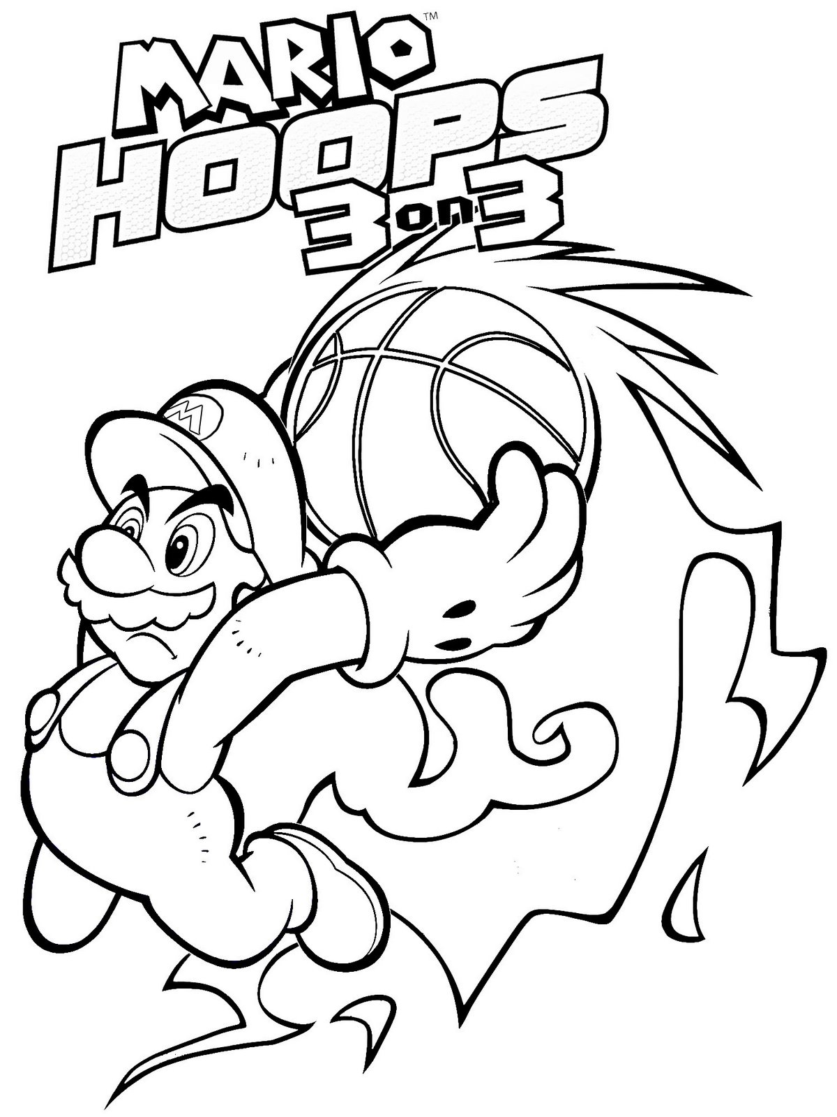 Super Mario: Coloring Book For Adults, 30 Super Mario, Princes, Luigi,  Donkey Kong, Yoshi Coloring Pages, For Teens, Super Mario Characters