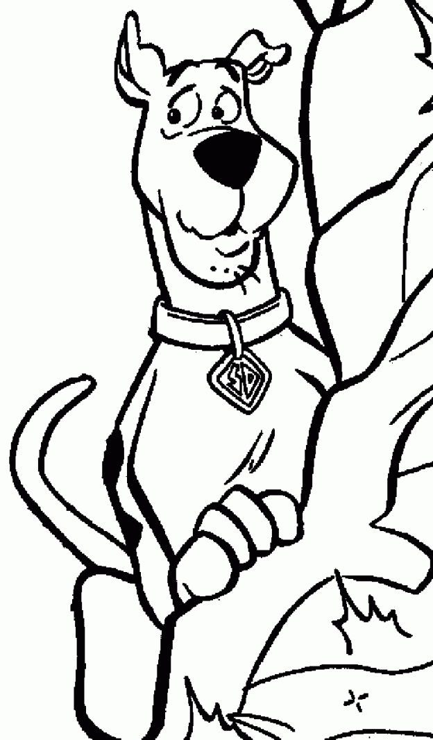 Free Printable Scooby Doo Coloring Pages For Kids