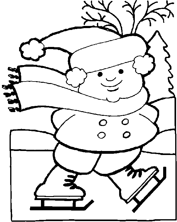 Download Free Printable Winter Coloring Pages For Kids