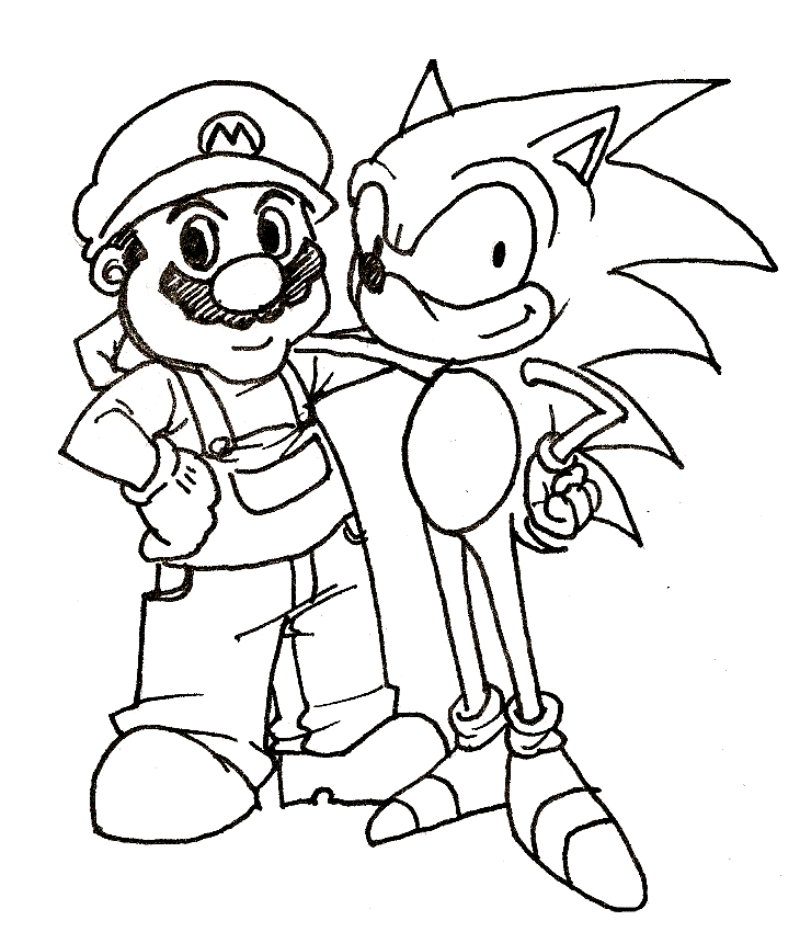 free printable mario coloring pages for kids